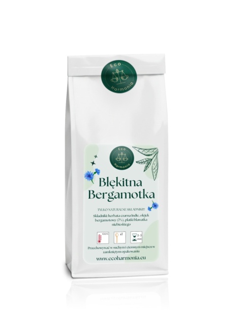 Herbata czarna Błękitna Bergamotka - 50g