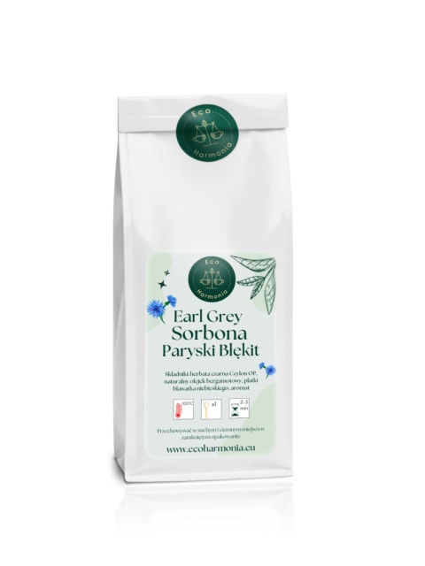 Herbata czarna Earl Grey Sorbona Paryski Błękit - 50g