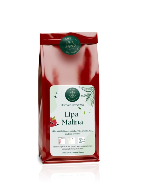 Herbata owocowa Lipa Malina - 50g