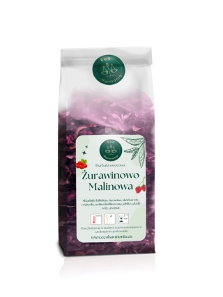 Herbata owocowa Żurawinowo Malinowa - 50g