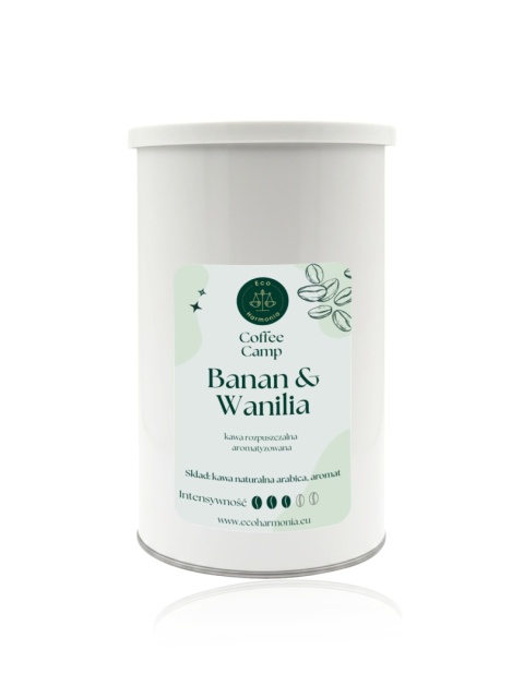 Kawa rozpuszczalna Banan & Wanilia - 100g